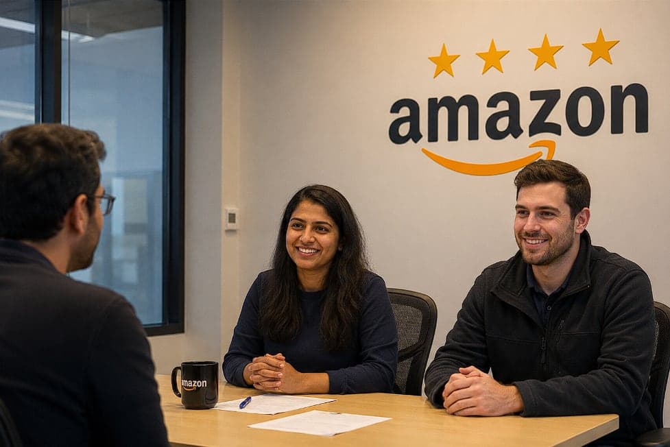 Illustration accompanying this guide to Amazon Leadership Principles STAR Method Examples (2026 Guide)