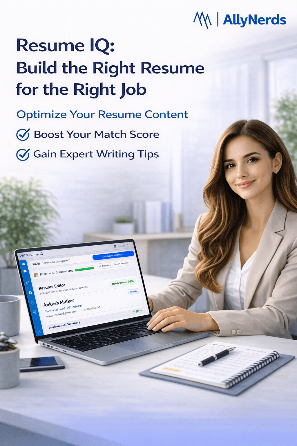 Illustration accompanying this guide to Resume IQ: Build the Right Resume for the Right Job