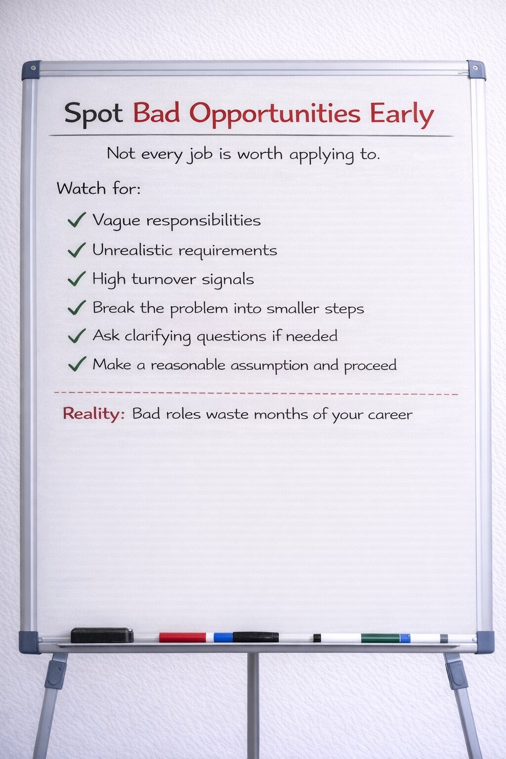 Identify Red Flags in Job Roles